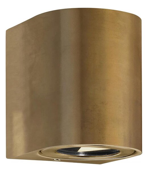 Nordlux - Applique LED da esterno CANTO 2xLED/5,5W/230V IP44 oro