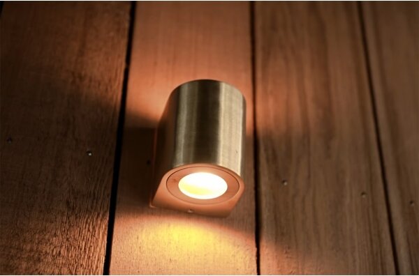 Nordlux - Applique LED da esterno CANTO 2xLED/5,5W/230V IP44 oro