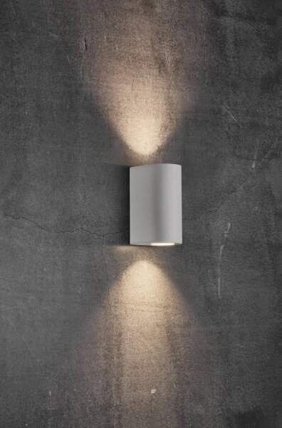 Nordlux - Lampada da parete per esterni CANTO 2xGU10/28W/230V IP44 bianca
