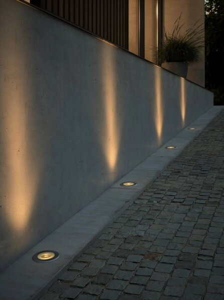 Nordlux - Faretto da incasso a pavimento per esterni ANDOR 1xGU10/15W/230V IP67