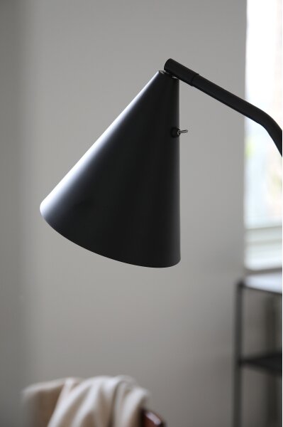 Markslöjd 108889 - Lampada da terra dimmerabile FUNIL LED/4,9W/230V nera
