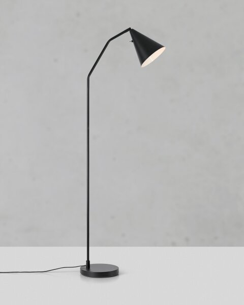Markslöjd 108889 - Lampada da terra dimmerabile FUNIL LED/4,9W/230V nera