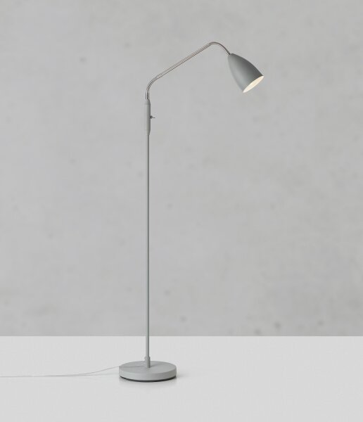 Markslöjd 108888 - Lampada da terra LED dimmerabile PATRO LED/4,9W/230V grigia