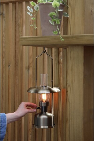 Markslöjd 108894-LED Lampada ricaricabile FANOS con dimmer LED/2,5W/3,7V 4000 mAh IP44 ottone