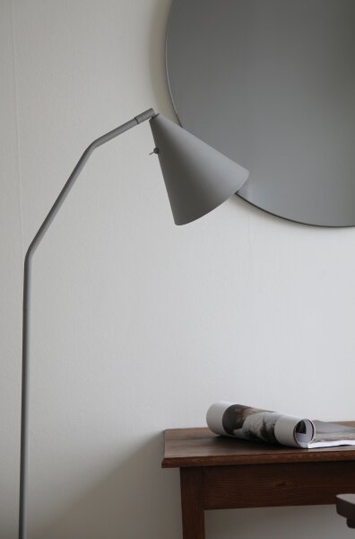 Markslöjd 108891 - Lampada da terra dimmerabile FUNIL LED/4,9W/230V grigia