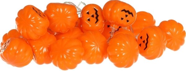Retlux - Catena luci LED decorativa HALLOWEEN 20xLED/3xAA/bianco caldo 3,3m zucche