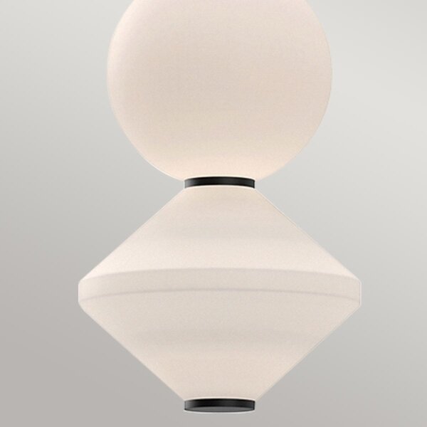 Alora Mood ALM-BIJOU-P3-MB - Lampadario LED a sospensione con cavo BIJOU LED/20W/230V 3000K nero