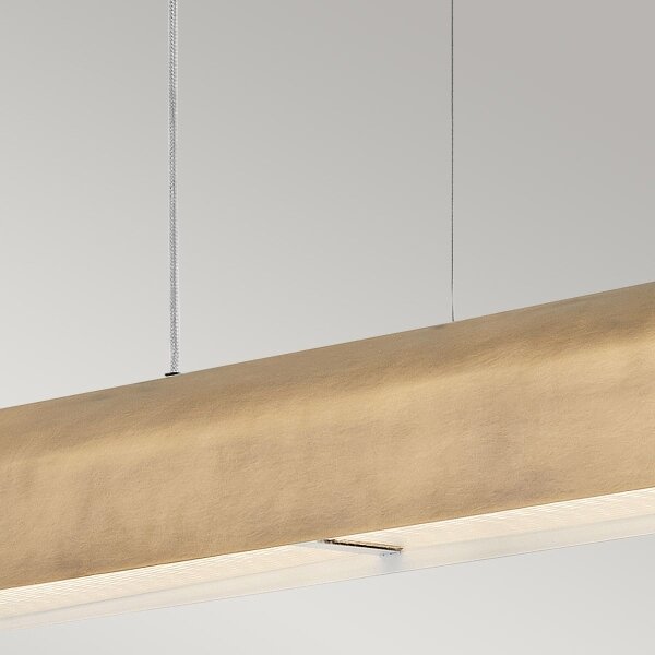 Hinkley HK-ARCO-LED-LP-117-HB - Lampadario LED sospeso su cavo ARCO LED/43W/230V 3000K, finitura dorata