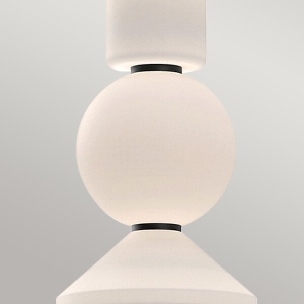 Alora Mood ALM-BIJOU-P3-MB - Lampadario LED a sospensione con cavo BIJOU LED/20W/230V 3000K nero