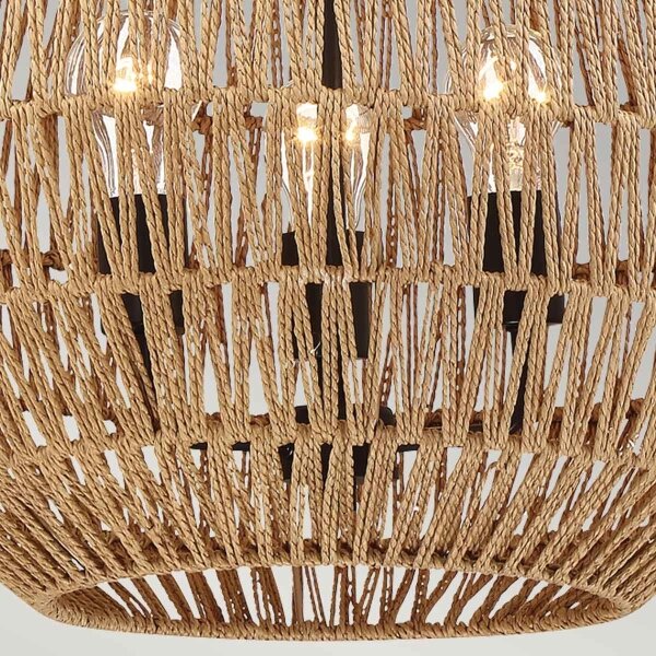 Quoizel QZ-CASABLANCA-3P-PBZ - Lampadario a sospensione con catena CASABLANCA 3xE27/60W/230V