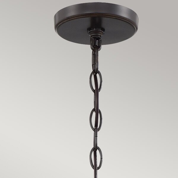 Quoizel QZ-CASABLANCA-3P-PBZ - Lampadario a sospensione con catena CASABLANCA 3xE27/60W/230V