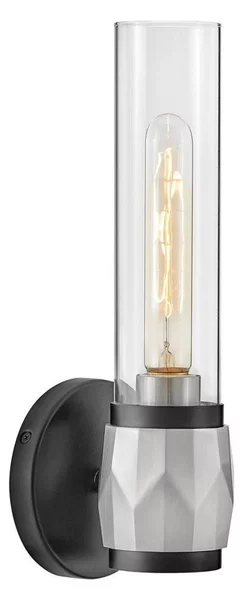 Hinkley HK-ELLISON1-BK-BN -Lampada da bagno ELLISON 1xE27/40W/230V IP44 nera
