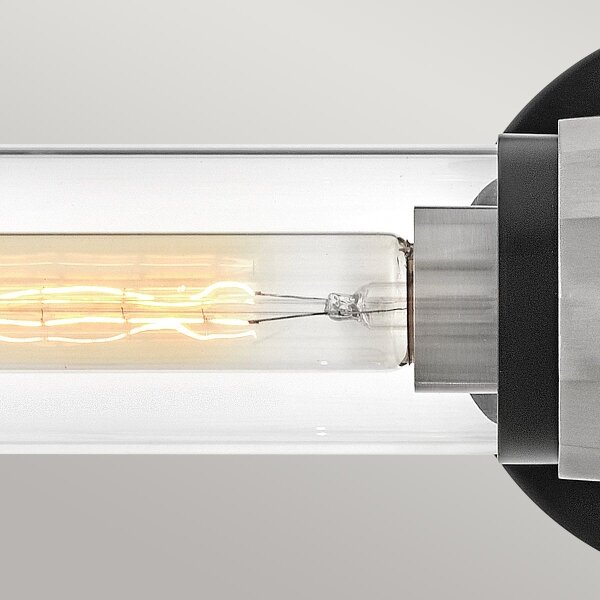 Hinkley HK-ELLISON2-BK-BN -Lampada da bagno ELLISON 2xE27/40W/230V IP44 nera