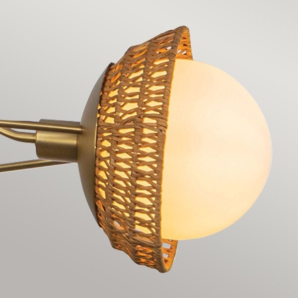 Alora Mood ALM-PERTH3-GD - Lampadario a stelo PERTH 3xE14/40W/230V dorato