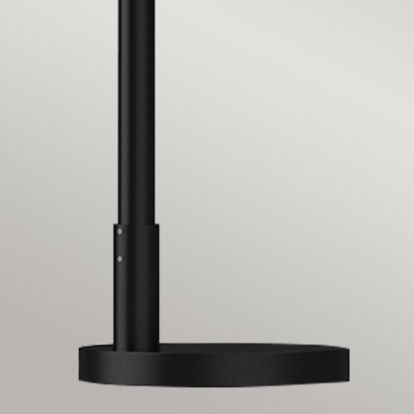 Alora Mood ALM-REMYCK-FL-BK - Lampada da terra REMYCK 1xE27/60W/230V nera