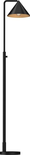 Alora Mood ALM-REMYCK-FL-BK - Lampada da terra REMYCK 1xE27/60W/230V nera