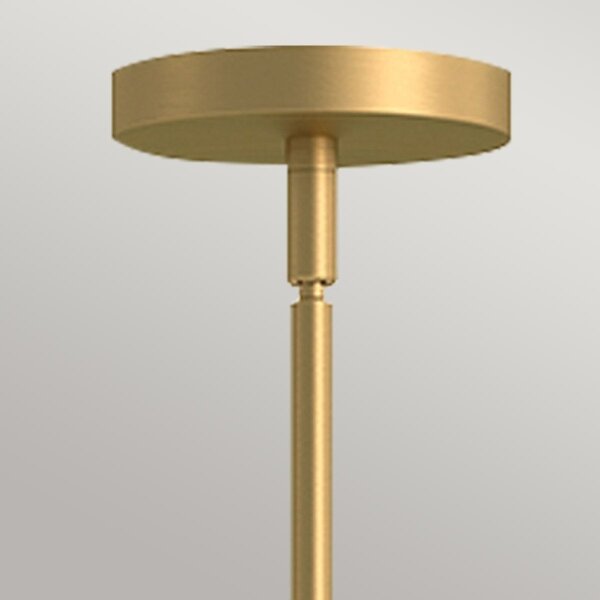 Alora Mood ALM-REMYCK3-GD - Lampadario su asta REMYCK 3xE27/60W/230V dorato