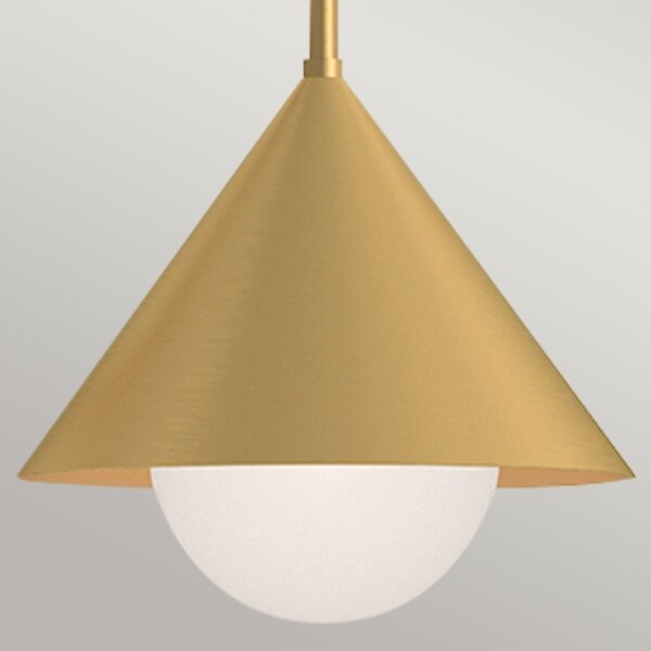 Alora Mood ALM-REMYCK3-GD - Lampadario su asta REMYCK 3xE27/60W/230V dorato
