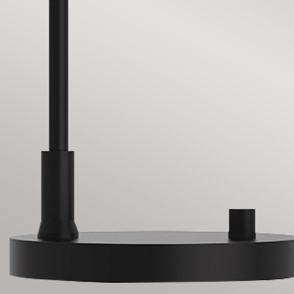 Alora Mood ALM-REMYCK-TL-BK - Lampada da tavolo REMYCK 1xE27/60W/230V nera