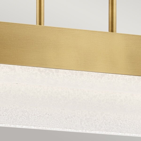 Kichler KL-SERENE-LED-LP-92-NBR - Lampadario LED su asta SERENE LED/40W/230V oro