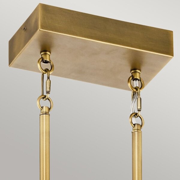 Kichler KL-SERENE-LED-LP-92-NBR - Lampadario LED su asta SERENE LED/40W/230V oro