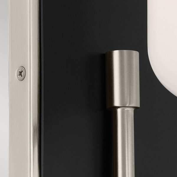 Kichler KL-SOLIA-1W-BNB - Applique da bagno LED SOLIA 1xG9/3W/230V IP44, finitura cromo