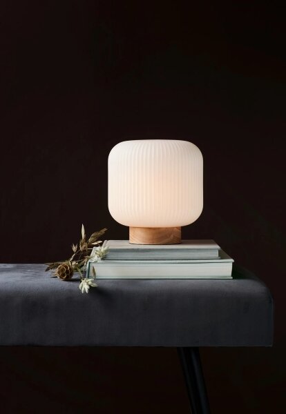 Nordlux - Lampada da tavolo MILFORD 1xE27/40W/230V beige