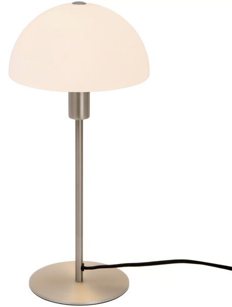 Nordlux - Lampada da tavolo ELLEN 1xE14/40W/230V cromo opaco/bianco