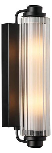 Nordlux - Illuminazione per specchio da bagno NIMAL 2xE14/25W/230V IP44 nero