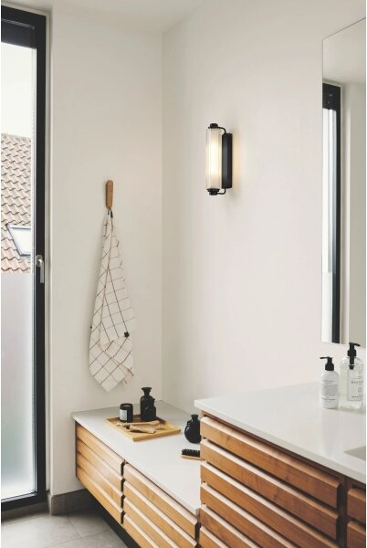 Nordlux - Illuminazione per specchio da bagno NIMAL 2xE14/25W/230V IP44 nero