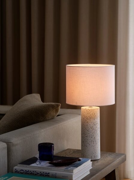 Nordlux - Lampada da tavolo ANTIGA 1xE27/60W/230V bianca