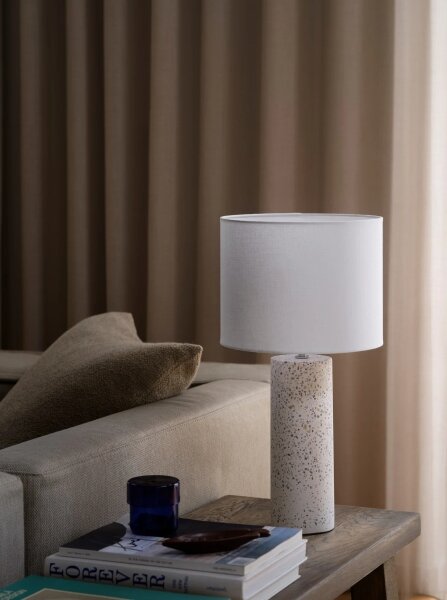 Nordlux - Lampada da tavolo ANTIGA 1xE27/60W/230V bianca