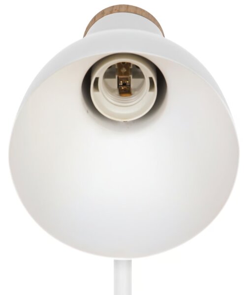 Nordlux - Lampada da tavolo DEVONE 1xE27/15W/230V bianca