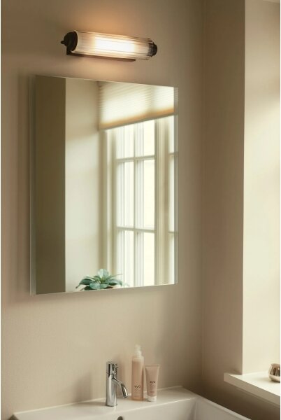Nordlux - Illuminazione per specchio da bagno NIMAL 2xE14/25W/230V IP44 nero