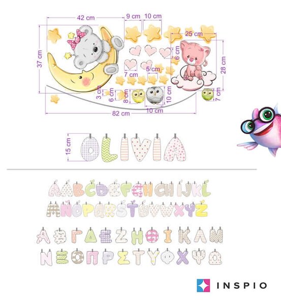 Animaletti con nome per bambine