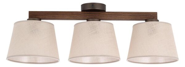 Brilagi - Plafoniera LATTE 3xE27/15W/230V pino/beige