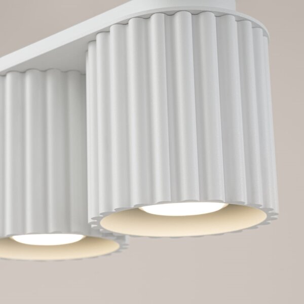 Sollux SL.1780 - Faretto AURA 2xGU10/10W/230V bianco