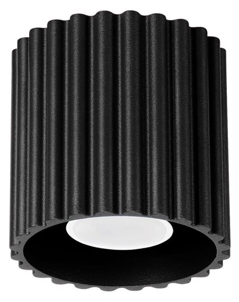 Sollux SL.1784 - Faretto AURA 1xGU10/10W/230V 10 cm nero
