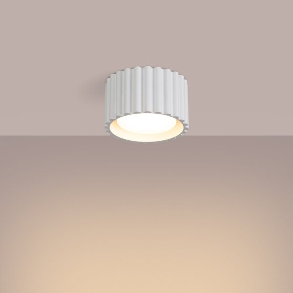 Sollux SL.1782 - Faretto AURA 1xGX53/10W/230V 6 cm bianco
