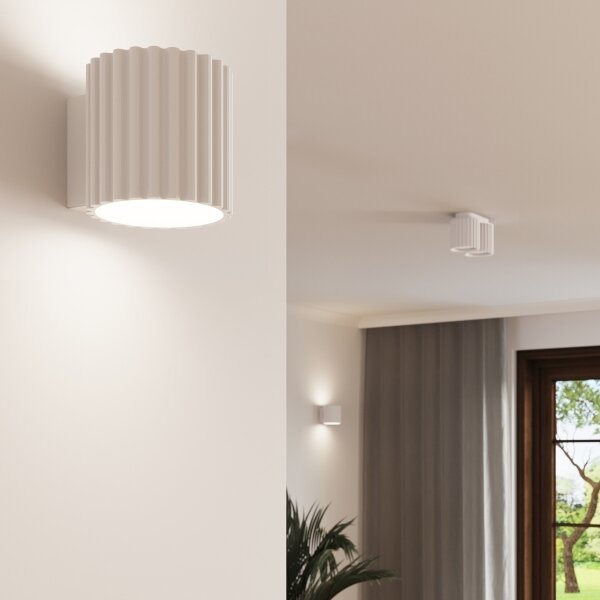 Sollux SL.1781 - Applique AURA 1xG9/10W/230V bianco