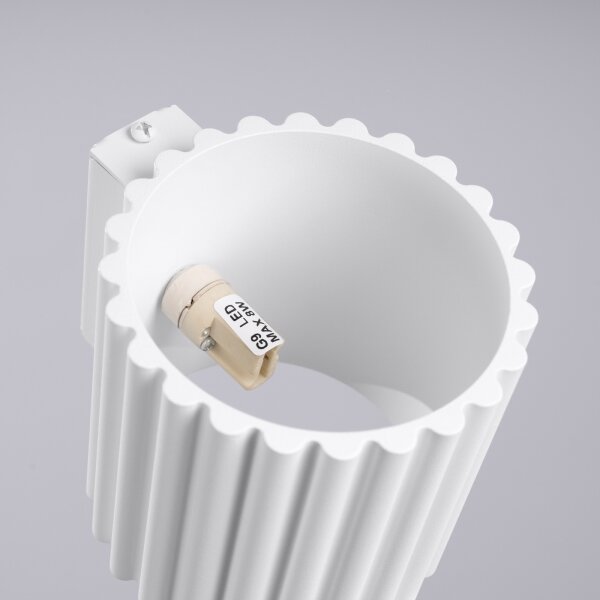 Sollux SL.1781 - Applique AURA 1xG9/10W/230V bianco