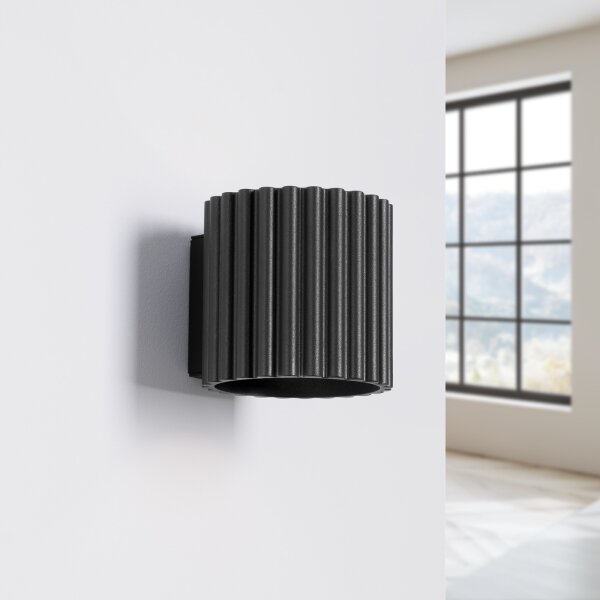 Sollux SL.1786 - Lampada da parete AURA 1xG9/10W/230V nera