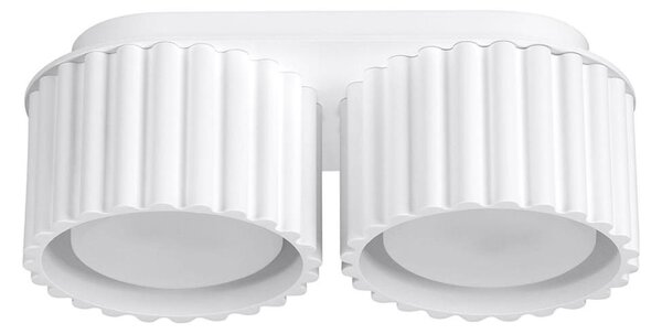 Sollux SL.1783 - Faretto AURA 2xGX53/10W/230V, bianco