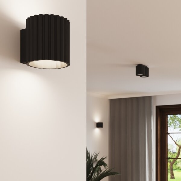 Sollux SL.1786 - Lampada da parete AURA 1xG9/10W/230V nera
