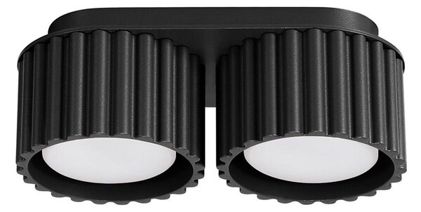 Sollux SL.1788 - Faretto AURA 2xGX53/10W/230V nero