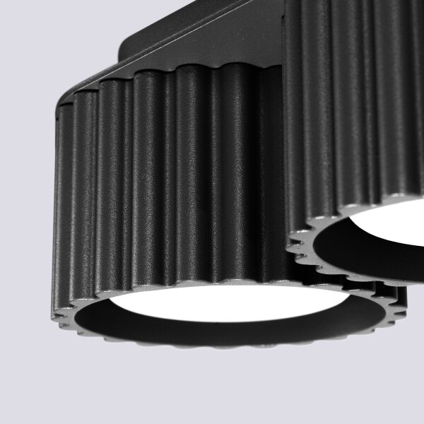 Sollux SL.1788 - Faretto AURA 2xGX53/10W/230V nero