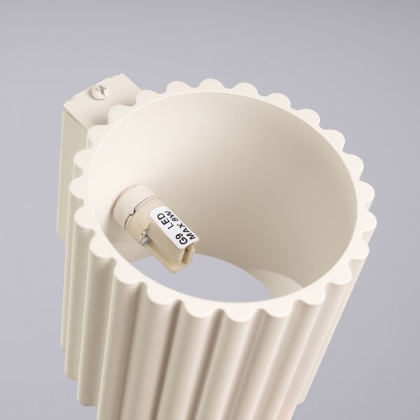 Sollux SL.1791 - Applique da parete AURA 1xG9/10W/230V crema