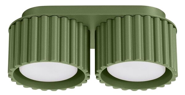 Sollux SL.1798 - Faretto AURA 2xGX53/10W/230V verde