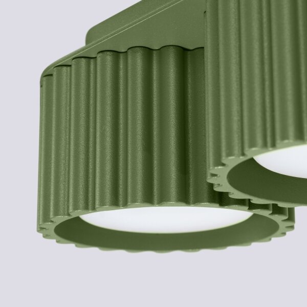 Sollux SL.1798 - Faretto AURA 2xGX53/10W/230V verde