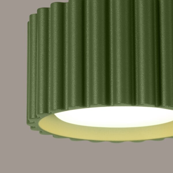 Sollux SL.1797 - Faretto AURA 1xGX53/10W/230V 6 cm verde